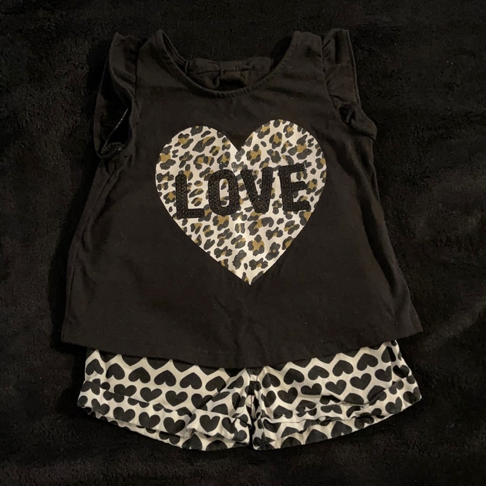 Shirt and short set 2T